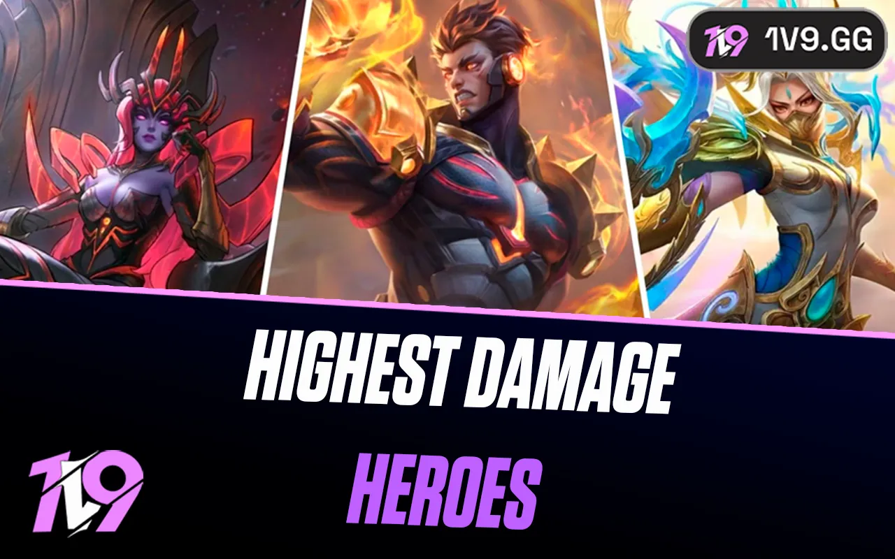 5 Highest Damage Heroes in Mobile Legends